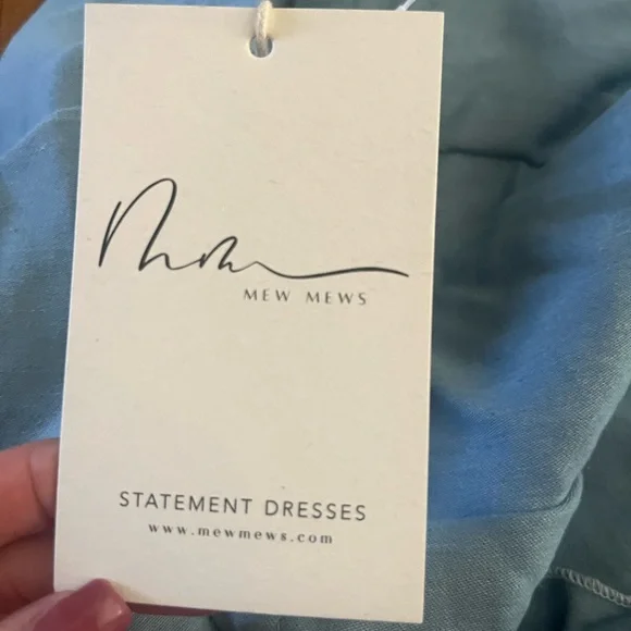 Body con denim like flower statements dress - Picture 4 of 4